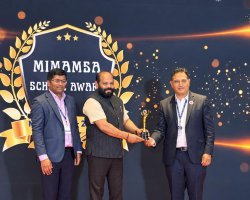 Best Implementation of Programmes in AI and Robotics Award From MIMAMSA.