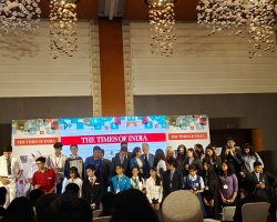 Std IX and X attended Oxford Said Youth Summer Programme and Suraj Jha won prize in quz