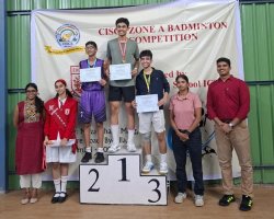 Inter-School Zone A Badminton Competition CISCE