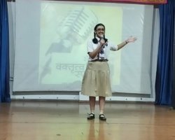 Hindi Eocution Competition VIII to X-2025-26