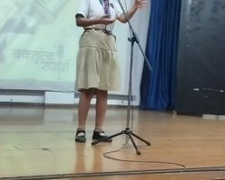 Hindi Eocution Competition VIII to X-2025-26