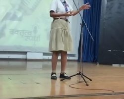 Hindi Eocution Competition VIII to X-2025-26