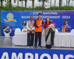 CISCE National badminton  tournament.