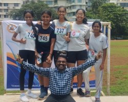 CISCE  Girls under 19  relay competition A.Y24-25