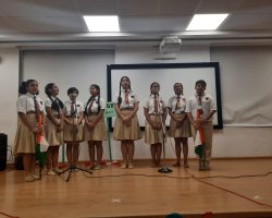 Group Singing Competition organised by Bharat Vikas Parishad